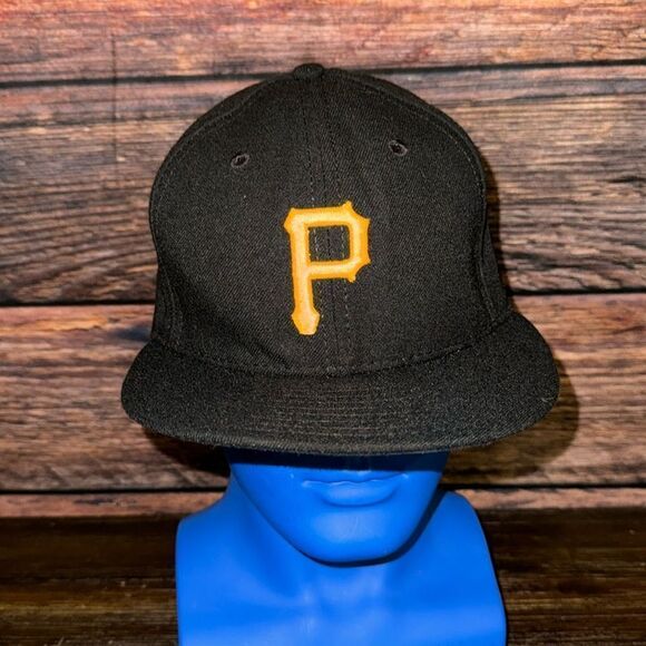 New Era 59Fifty Pittsburgh Pirates MLB Fitted 7-1/2 Hat - Picture 1 of 6